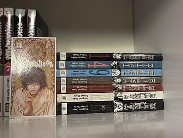 Книги и журналы: Barterde olar Hamısı biyerde 33m Death note 1,4,9,10,11,12,13 L — 2