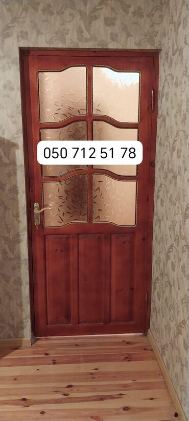 сейфовые двери в баку: Məhsul: Şüşəli taxta otaq qapısı Ölçüləri eni 90 sm hundurluk. 2