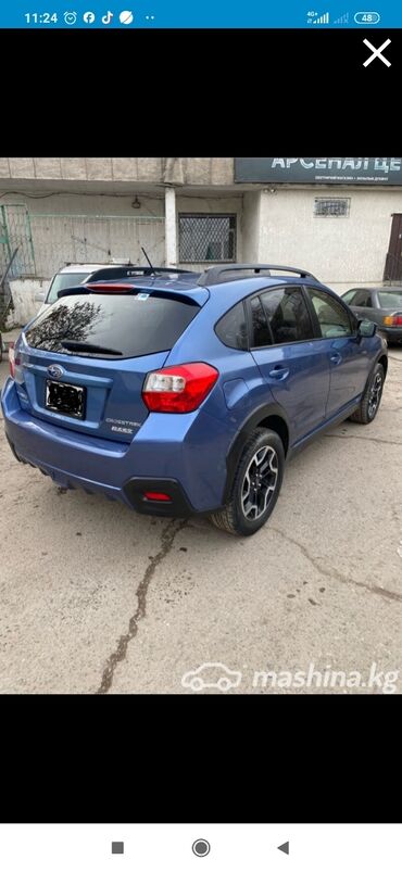 Subaru: Subaru Crosstrek: 2018 г., 2 л, Вариатор, Бензин, Кроссовер