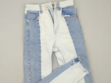 bershka carpenter jeans: 2XS, stan - Dobry