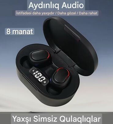 Qulaqcıqlar: Yeni Simsiz (Bluetooth) Qulaqcıqlar, rəng - Ağ — 21