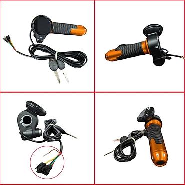 ручной газ: ⚡ Ручка газа с цветным дисплеем и ключом зажигания! ✔ Точное — 4