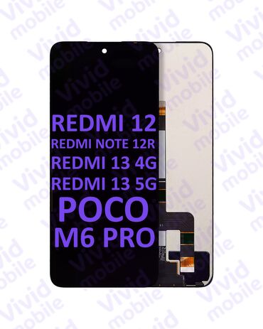 redmi 9a ekran qiymeti: Ekran Xiaomi Redmi 12 4G / Poco M6 Pro 5G