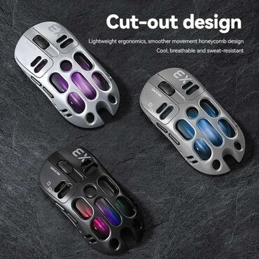 Mauslar: T-WOLF X3 Gaming mouse ●sensor: Paw 3311 ●Qoşulma: Type-C, 2.4G -da lalafo.az — 9 Mauslar: T-WOLF X3 Gaming mouse ●sensor: Paw 3311 ●Qoşulma: Type-C, 2.4G — 9