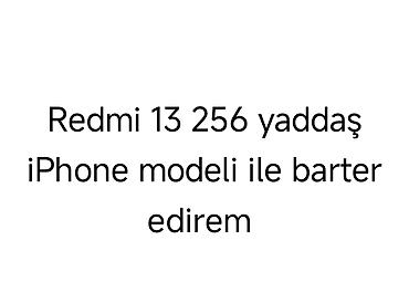Redmi 13, 256 GB, rəng - Qara, İki sim kartlı