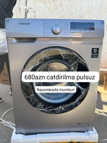 Dərin dondurucular: Paltaryuyan maşın Samsung, 7 kq, Avtomat, Pulsuz çatdırılma