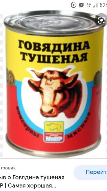 Банка тушенки рисунок