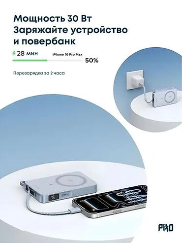 Внешние аккумуляторы: Ugreen Qi2 Magnetic Wireless Power Bank модель:ugreen pb772 — 6