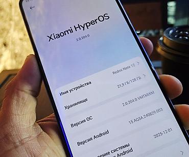 redmi 12r: Redmi, Redmi Note 12, Б/у, 128 ГБ, цвет - Голубой, 2 SIM — 3