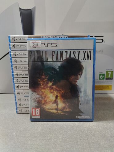 Oyun diskləri və kartricləri: Ps5 üçün final fantasy 16 oyun diski. Tam yeni, original bağlamadadır