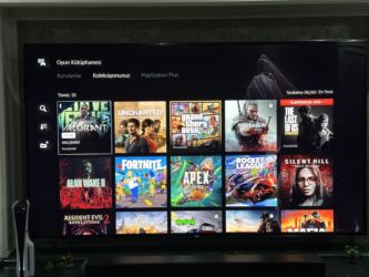 PS5 (Sony PlayStation 5): Playstation Slim 1 TB Diskli Versiya Playstation ideal vəziyyətdədir — 3