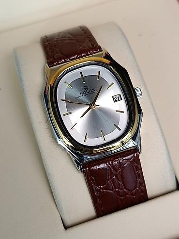 Наручные часы: Rolex “Oyster Perpetual Date” kişi qol saatı - Korpus: yastı-klasik — 2