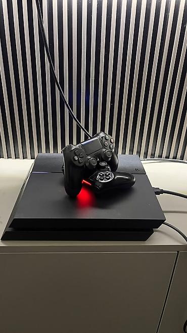 фифа ак: PlayStation 4 (Fat) с одним джойстиком.В комплекте 6 игр •Fifa19 — 2