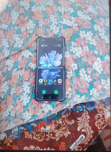 самсунг z flip 5: Samsung Galaxy Z Flip 3, Б/у, 256 ГБ, цвет - Фиолетовый, 1 SIM