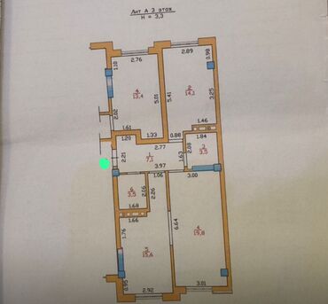 Продажа квартир: 2 комнаты, 64 м², 106 серия улучшенная, 3 этаж, Дизайнерский ремонт — 14