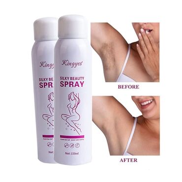 Средства для похудения: Спрей для депиляции Kingyes Silky Beauty Spray быстро и
