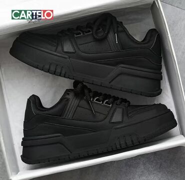cartelo кроссовки: Мужская полу спортивная полу классическая обувь от фирмы CARTELO