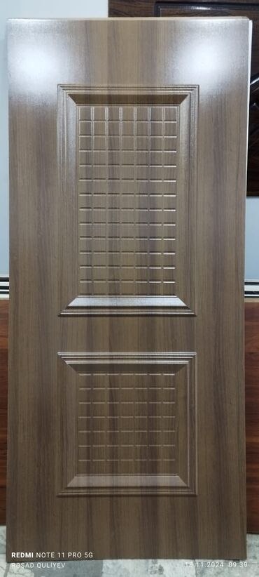 Giriş qapıları: Mənzil üçün Yeni Giriş qapısı 90x205 sm Zəmanətsiz, Ödənişli quraşdırma, Ödənişli çatdırılma — 40