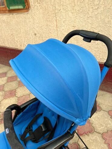 детские коляски 2 в 1: Коляска, цвет - Голубой, Б/у