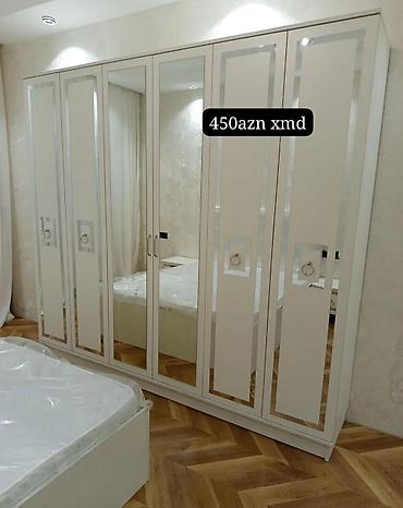 Мебель для дома: Yataq otağı üçün iri həcmli qarderob dolabları - Model: 6 qapılı — 4