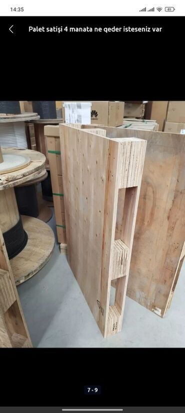 Palletlər, paddonlar: Məhsul: Kontrplakdan hazırlanmış ağır yüklər üçün sənaye palet — 16