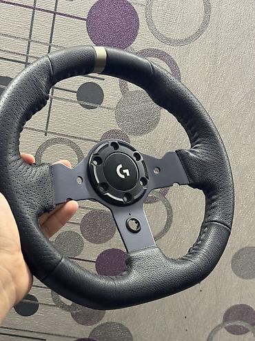 Рули: Кастомный руль Logitech G920 с комплектом педалей и двумя сменными — 3