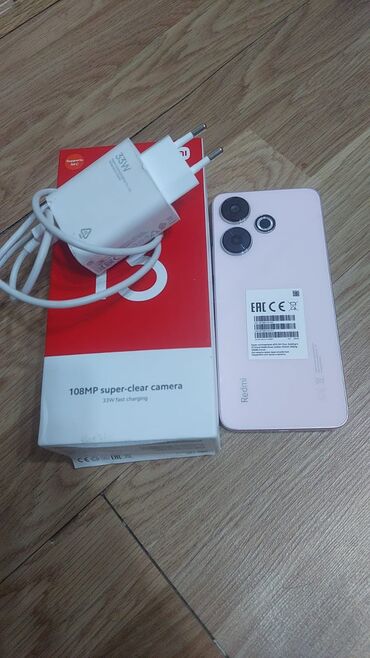 tecili telefon: Xiaomi Redmi 13, 256 GB, 
 Barmaq izi, Face ID