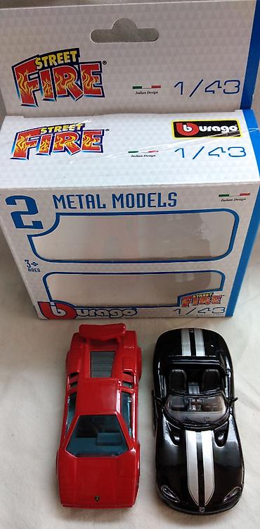 rolsule: Burago Dodge Viper i Lamborghini Countachnovi — 4
