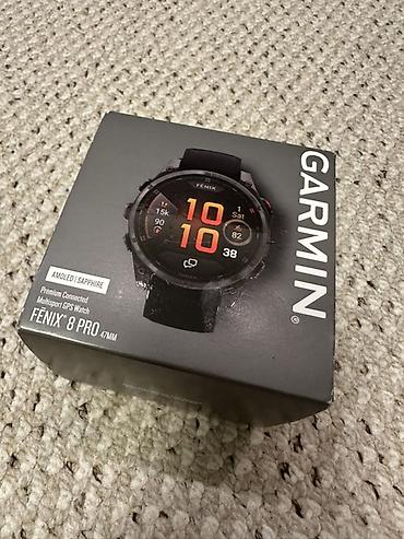 Garmin: Продаю Garmin Fenix 8 Pro, 47 мм мультиспортивные GPS‑часы — 1