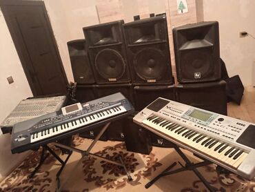 Dinamiklər və kolonkalar: Yamaha Kolonka, Növ - Toy üçün, rəng - Qara — 12