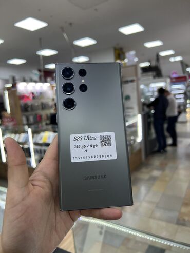 Samsung: Samsung Galaxy S23 Ultra, Б/у, 256 ГБ, цвет - Зеленый, 2 SIM at lalafo.kg Samsung: Samsung Galaxy S23 Ultra, Б/у, 256 ГБ, цвет - Зеленый, 2 SIM