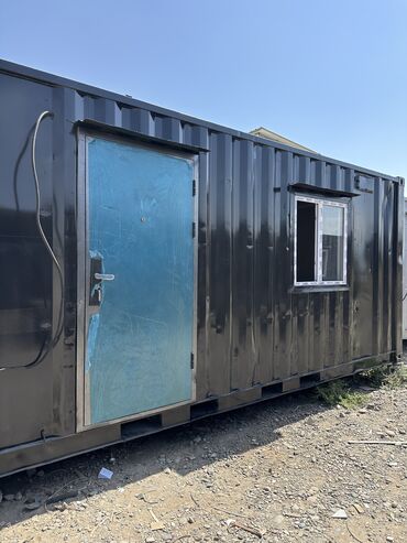 дома из контейнеров цена: Продаю Торговый контейнер, Аламединский рынок, 20 тонн, Утеплен