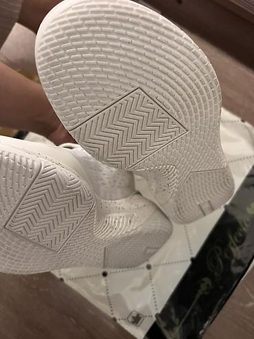 nike machomai 2: БАСКЕТБОЛЬНЫЕ кроссовки Moolah из США 🇺🇸 (высокий силуэт), бело-серый — 4