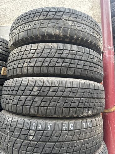 Шины: Шины 175 / 70 / R 14, Зима, Б/у, Комплект, Легковые, Bridgestone