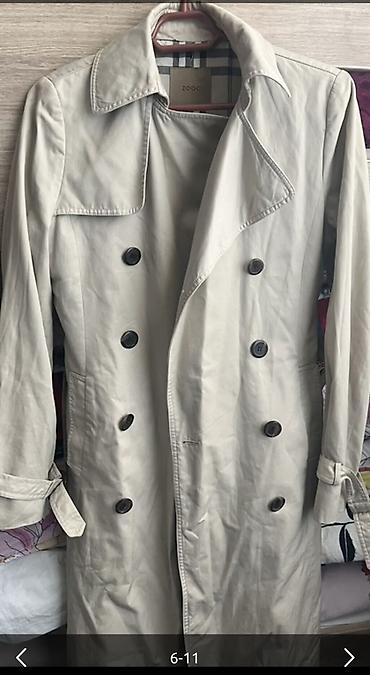 Пальто: Двубортное женское пальто ModaLARISSA из плотной твидовой ткани — 26