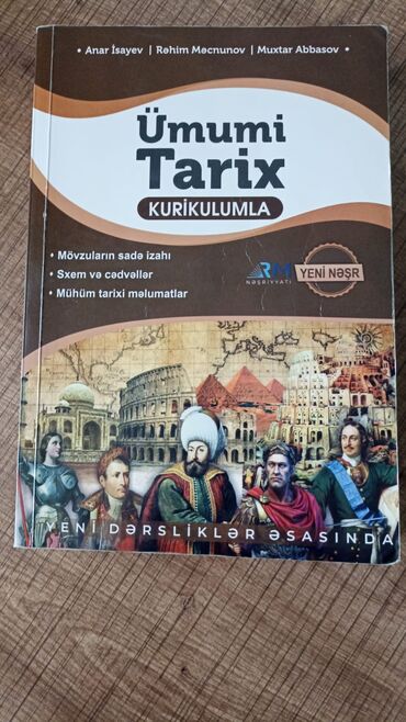 10 cu sinif umumi tarix derslik pdf: 2023 çi il nəşrdi