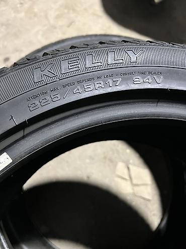 Шиналар 225 / 45 / R 17, All-season, Колдонулган, 1 даана, Германия, KELLY — 5