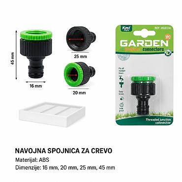 KMT Navojni spojni element 9369380 Praktična navojna spojnica za