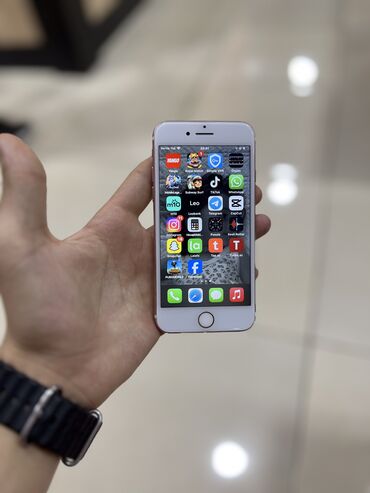 Apple iPhone: IPhone 7, 32 GB, Çəhrayı, Kredit, Barmaq izi, Face ID