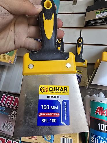 Шпатели: Шпатель Oskar SPL-100, 100 мм - Профессиональный шпатель для — 1