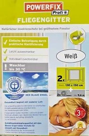 Oprema i sredstva za zaštitu: Mreža protiv insekata za prozore – Powerfix Profi+ - Set od 2 komada — 5