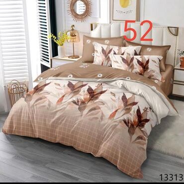 Posteljina: Bračna, Pamučni saten, bоја - Šareno, Turska — 7