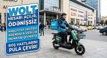taksi qiymətləri: Sürücü-kuryer tələb olunur, Nəqliyyat təmin edilir, Gündəlik ödəniş, Təcrübəsiz — 1