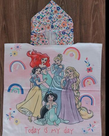 Ostale dečije stvari: Pončo peškir 
Cena: 1499 dinara
60*60 cm na lalafo.rs — 12 Ostale dečije stvari: Pončo peškir 
Cena: 1499 dinara
60*60 cm — 12