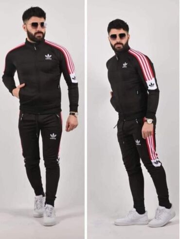 Gornji i donji deo: Muške trenerke 
Veličine M L XL 2XL 3XL veličine za samo 4500 din na lalafo.rs — 5 Gornji i donji deo: Muške trenerke 
Veličine M L XL 2XL 3XL veličine za samo 4500 din — 5