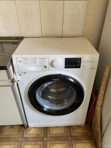 dizel masinlar kreditle: Paltaryuyan maşın Hotpoint Ariston, 6 kq, İşlənmiş, Avtomat, Qurutma var, Kredit yoxdur, Ünvandan götürmə