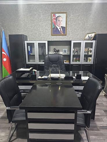 Ofis mebeli: Ideal veziyyetde ofis mebel desti. Telefon ve Tv altlığı da var — 1