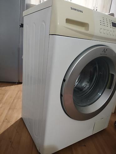 Paltaryuyan maşınlar: Paltaryuyan maşın Samsung, 5 kq, İşlənmiş, Avtomat, Qurutmasız, Kredit yoxdur, Ünvandan götürmə — 2