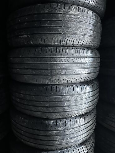 Шины: Шины 215 / 60 / R 17, Лето, Б/у, Комплект, Легковые, Япония, Dunlop