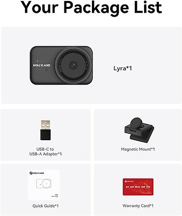 acer notbuk: Hollyland tərəfindən istehsal olunan Lyra 4K webcam əsasən stream — 2
